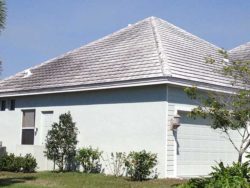 Pressure Wash Roof Stains
