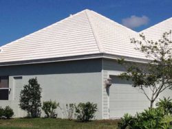 Pressure Wash Roof Stains